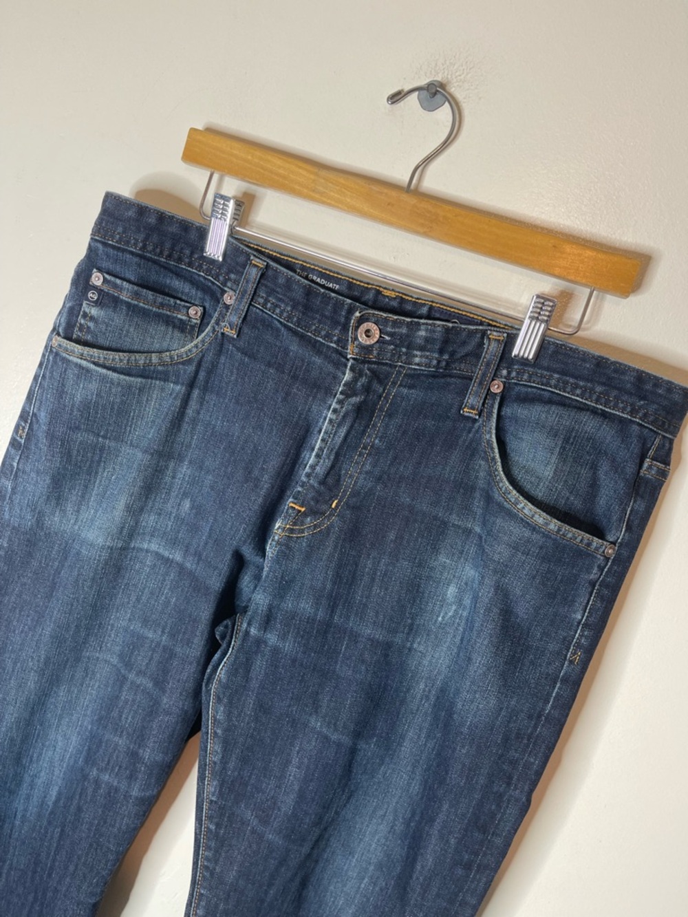 Adriano Goldschmied Graduate Tailored Fit Jeans Mens Size 36x32